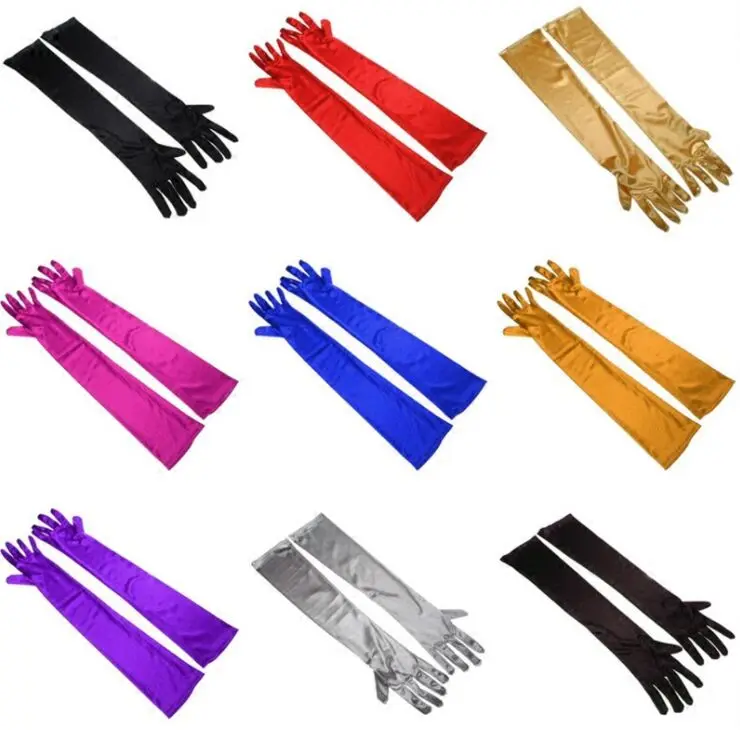 New arrival Multicolor Women's Gloves &amp Mittens Female Fashion Elastic Stage Extended gloves | Аксессуары для одежды