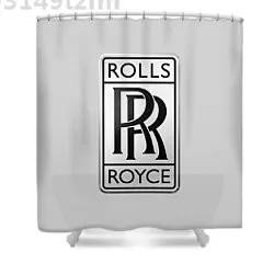 Водонепроницаемый душ Шторы s Rolls-Royce печати полиэфирной ткани Ванная комната с 12
