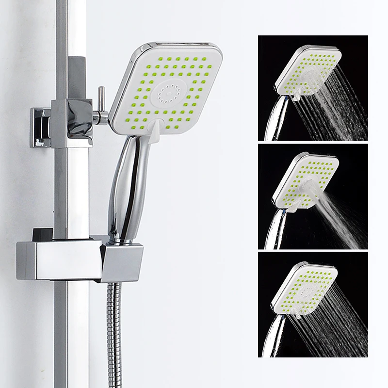 Современная квадратная насадка для душа тропический душ 8 дюймов душевая лейка с