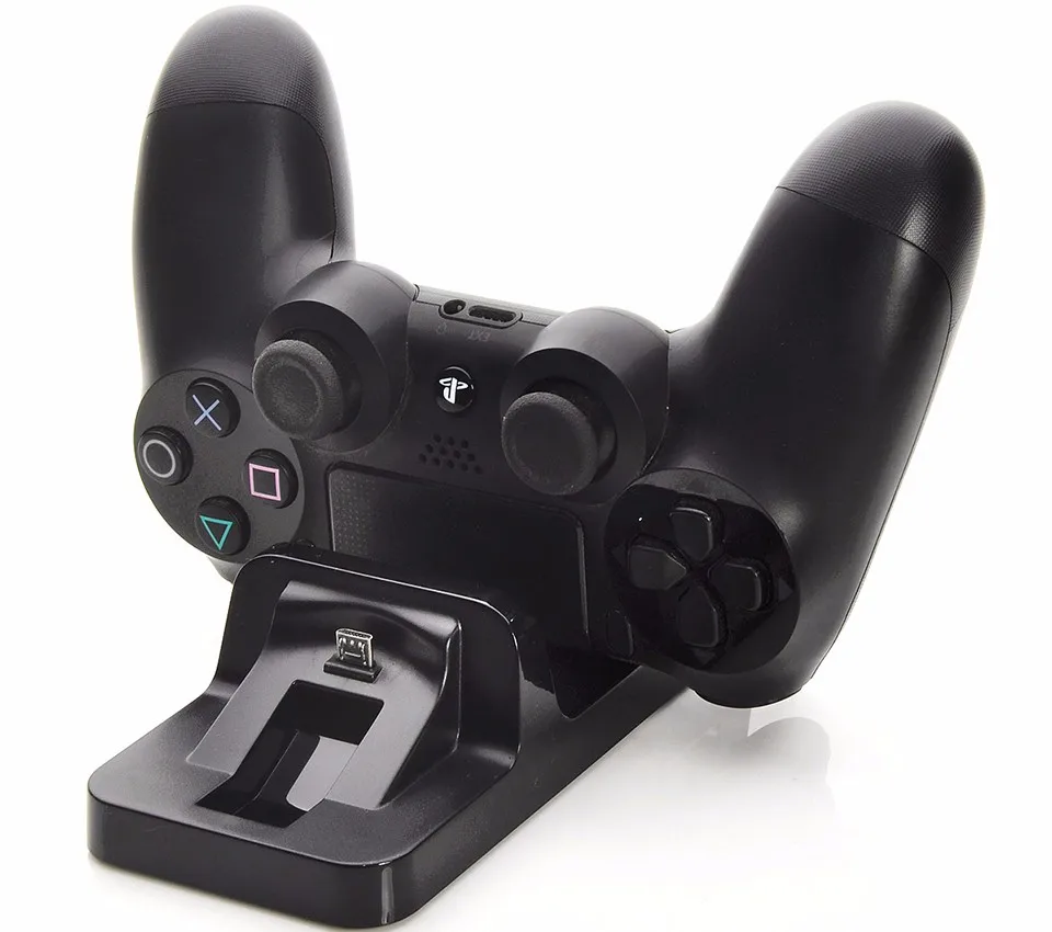 Для Dualshock4 Зарядка 2 контроллера микро usb порта PS4 аксессуары для Джойстик Геймпад
