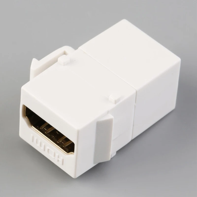 Разъем Keystone HDMI2.0 совместимый с HDMI разъемом белый цвет|Удлинители электрические| |