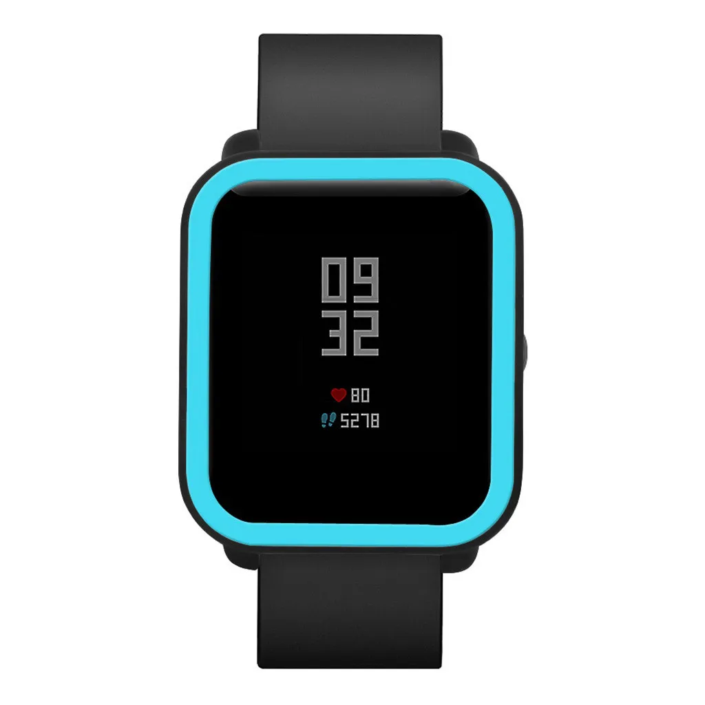 A Защитный Мягкий чехол для Xiaomi/Huami/Amazfit/Bip Youth Watch носимые устройства smartwatch relogios 522 - Цвет: A