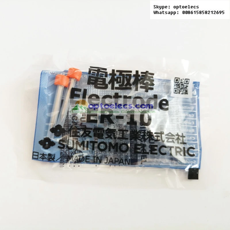 

Free Shipping ORIGINAL 5 pairs Sumitomo ER-10 electrodes for Type 39/ 71C/ 81C T-39/ Z1C/ T-71C/ T-81C fusion splicer