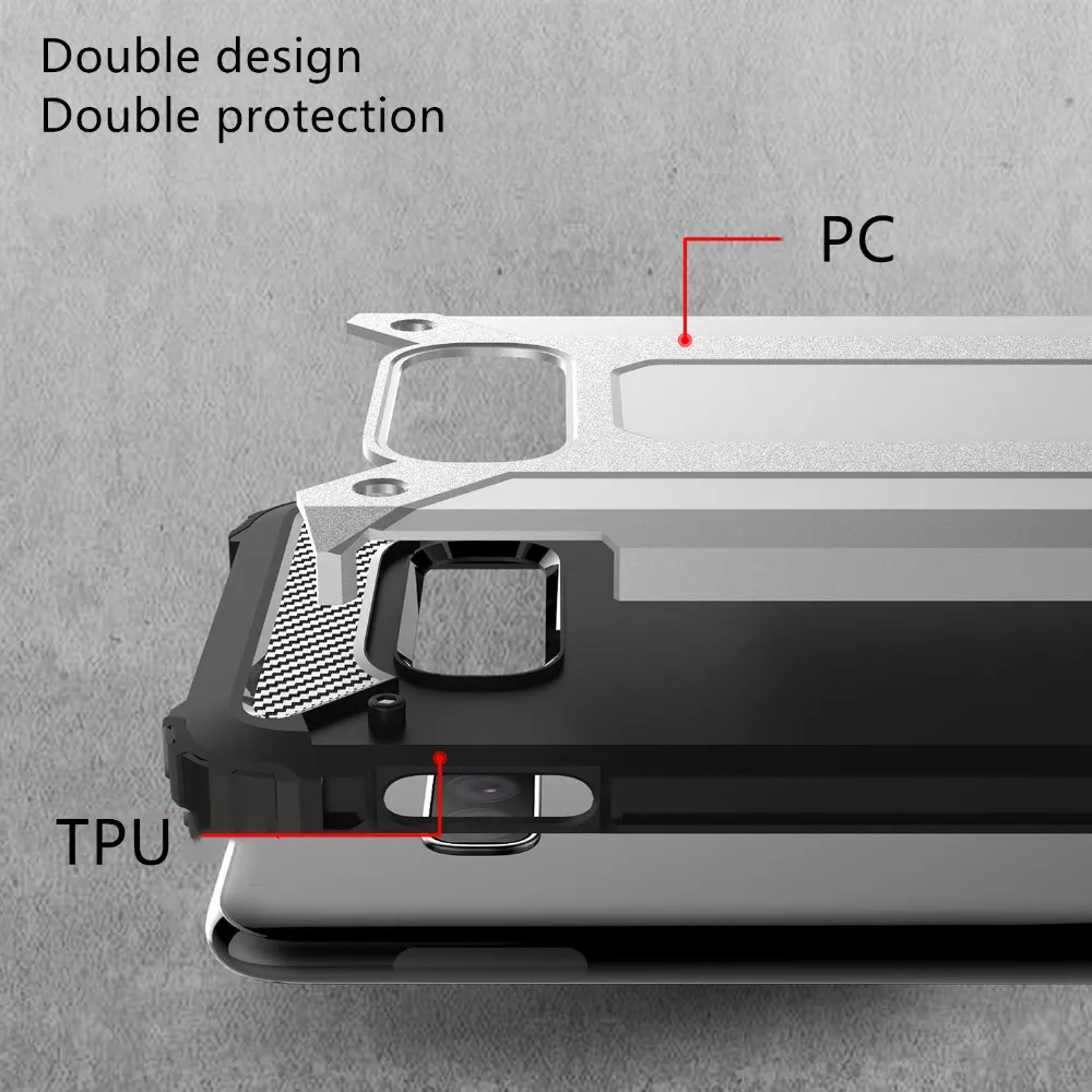 For Samsung Galaxy S10e A9 2018 A9S A7 Armour sport Phone Case A8 A8plus soft silicon edge cover ShockProof case |