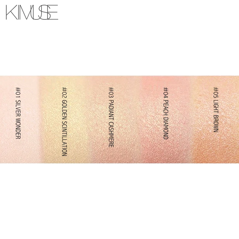 Kimuse Powder пудра Макияж хайлайтер палитра осветитель для лица бронзер брендовый