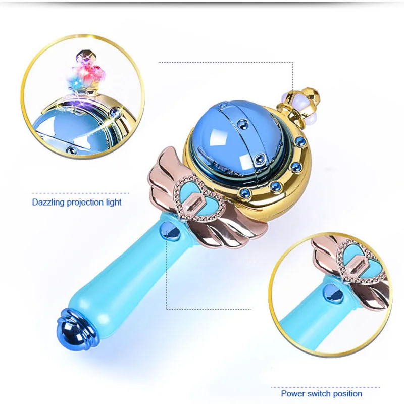 

1pcs sailor moon stick Spiral Heart Moon Rod Cutie Moon Rod wand figure toy