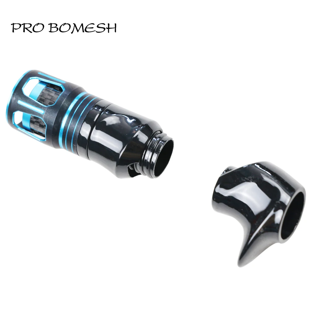 Pro Bomesh 1 комплект алюминиевая Зажимная гайка+ 3 K углеродная спиннинговая кастинговая катушка набор сидений DIY стержень строительный компонент ремонтный аксессуар