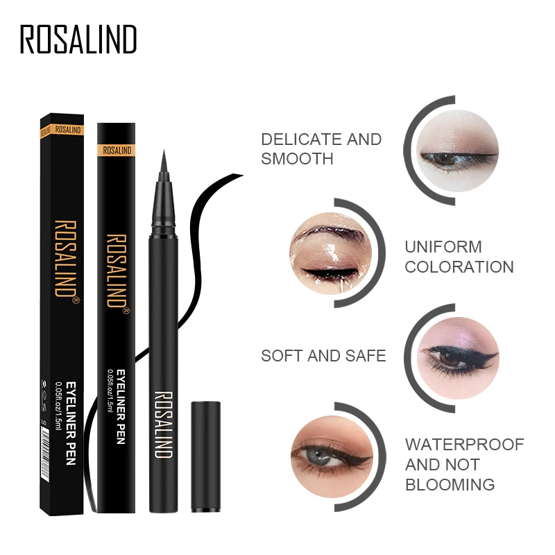 ROSALIND подводка для глаз Новинка 1 шт. долгостойкая Водостойкая Подводка