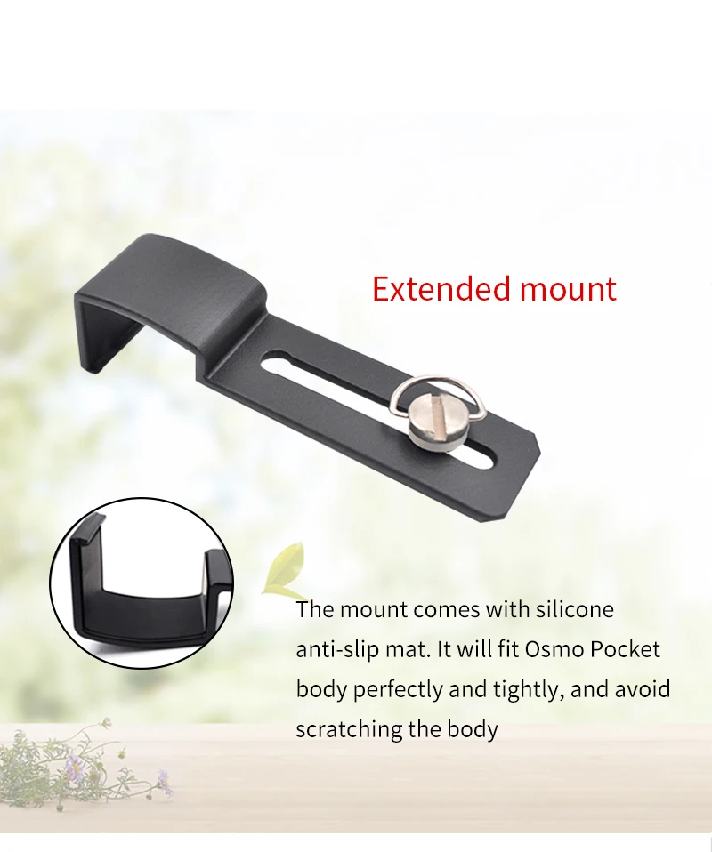 STARTRC Gimbal camera OSMO Карманный расширительный набор аксессуаров/21 в 1 ручной экшн-крепления для фотоаппаратов Запчасти для DJI OSMO Pocket