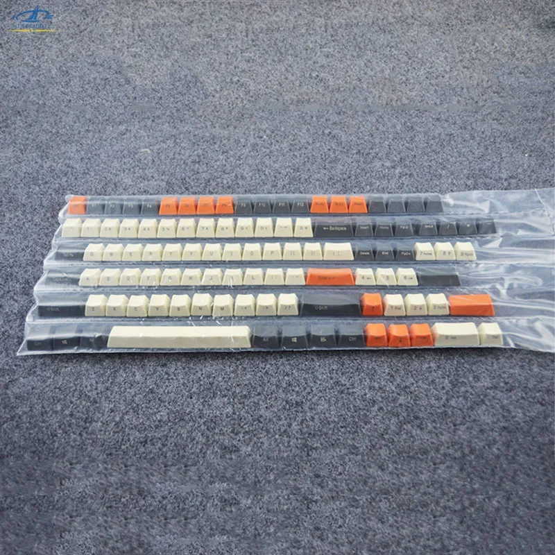 [Hfбезопасности] PBT GMK большой углеродный ЦВЕТ 104 колпачки для ключей боковая буква 108 механическая клавиатура колпачки для ключей