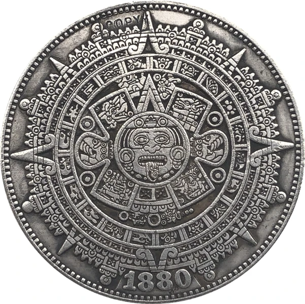 Хобо никель 1880-O сша Морган доллар Монета КОПИЯ Тип 139