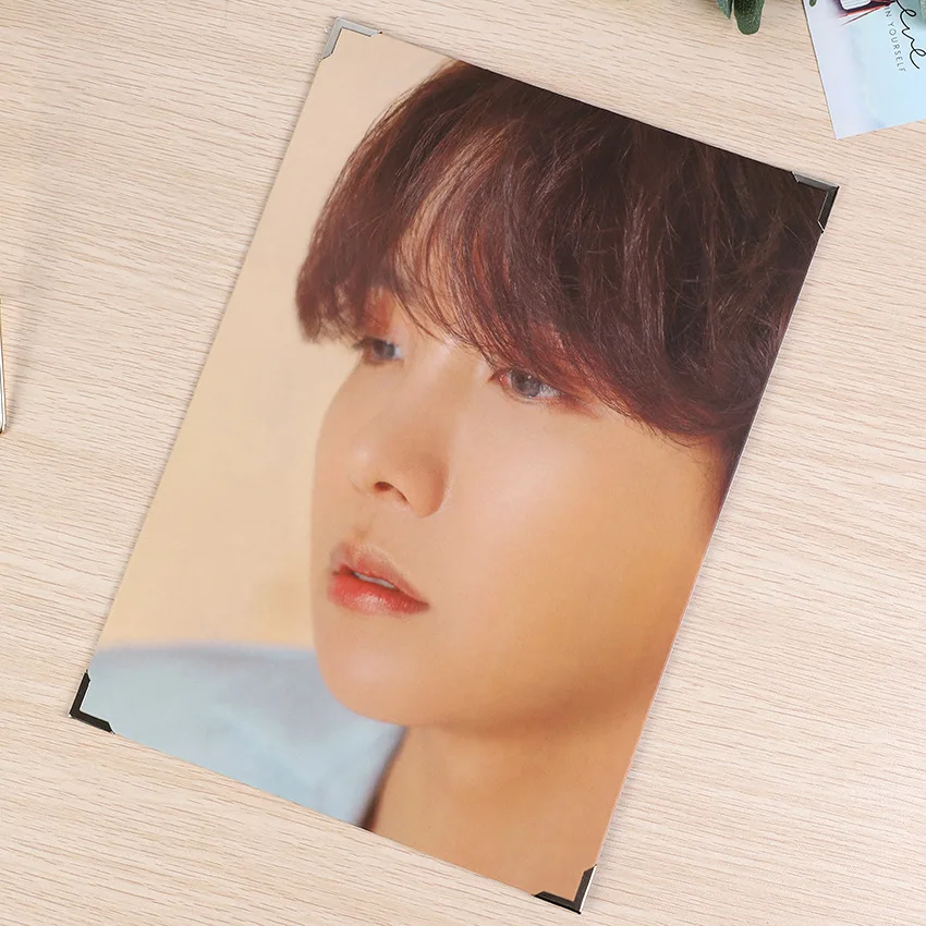 J-HOPE Альбом Kpop Btang для мальчиков, официальный же абзац, фоторамка, переферия Jungkook V Suga Jimin - Цвет: J-HOPE