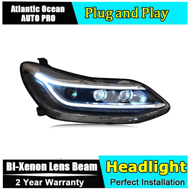 

For Chevrolet Cruze headlights 2017-2019 new models car styling LED car styling xenon lens car light led bar H7 led parking lamp