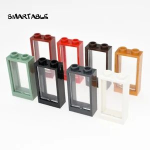 Smartable Window Frame 1x2x3 со стеклянными деталями, строительные блоки, игрушки для детей, совместимые с основными брендами 60593 + 60602 City 20 шт.лот