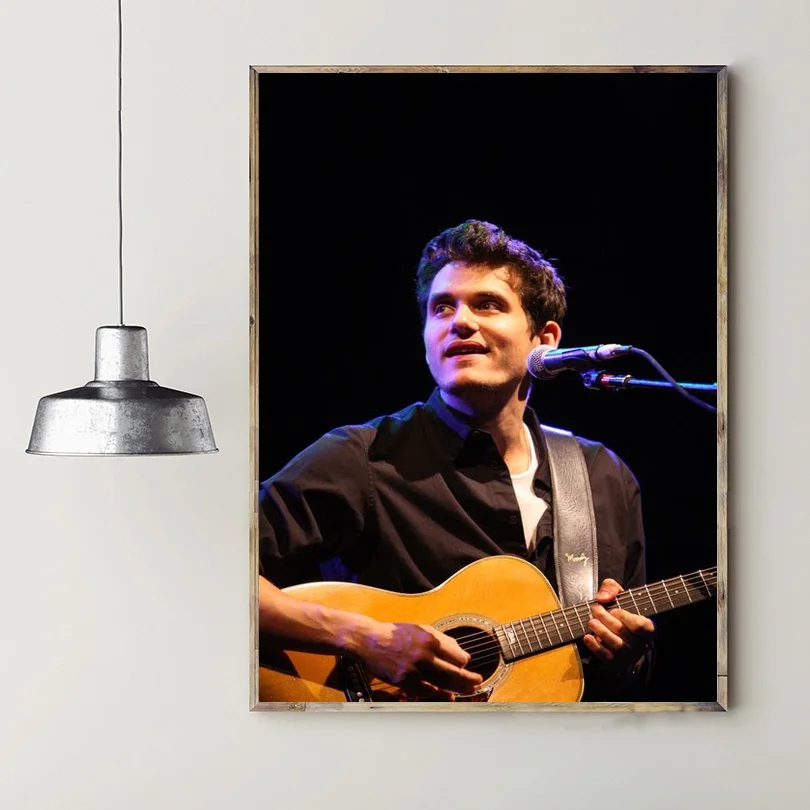 Художественный шелковый постер John Mayer с музыкой и звездами принты для домашнего