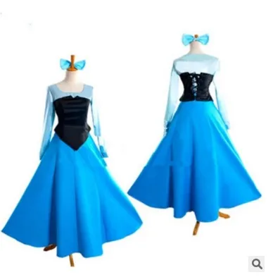 Аниме Русалочка Ариэль Платье Косплей Один Кусок Версия Мужская|dress pvc|dresses for large