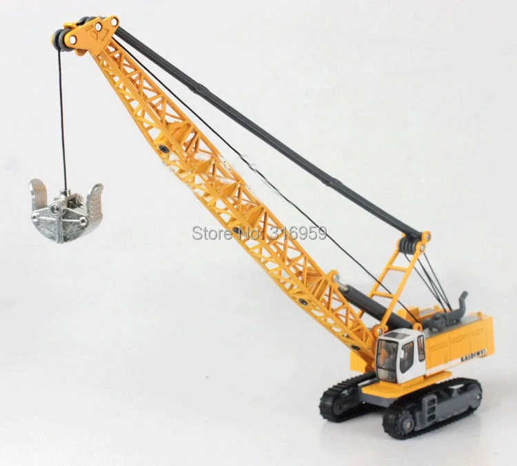 Большой кран башня кабель добыча Модель весы 1: 87 ABS сплав литья под давлением