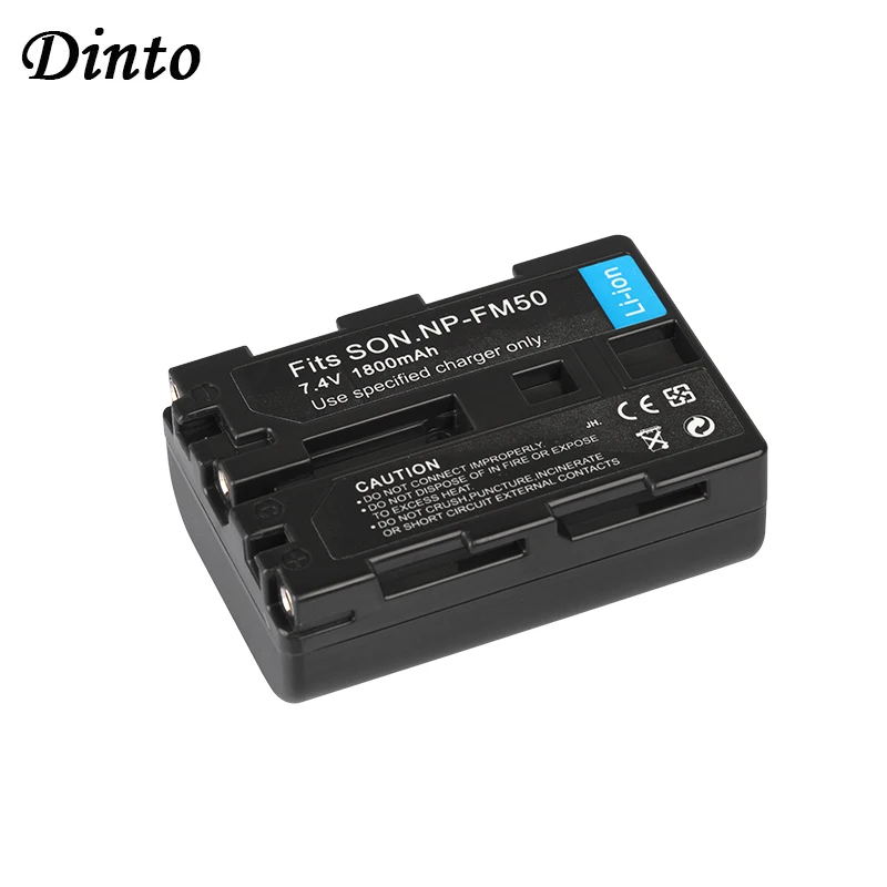 Цифровой аккумулятор Dinto 1 шт. литий-ионный для камеры Sony DSLR A100 NPFM55 NP FM55 NPFM50 FM50