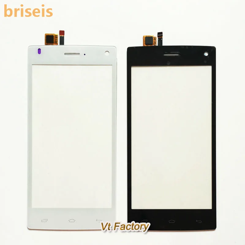 Briseis 4 5 ''черный Сенсор для Fly FS452 нимб 2 FS 452 сенсорный экран дигитайзер Переднее