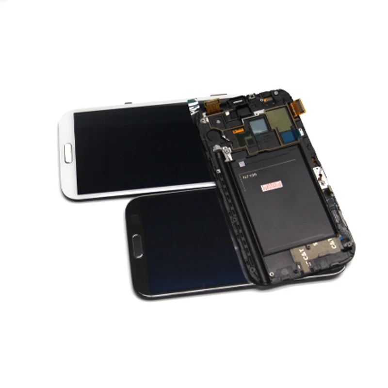 Для Samsung Galaxy Note 2 LCD N7100 N7105 Дисплей сенсорный дигитайзер сенсор стекло в сборе с