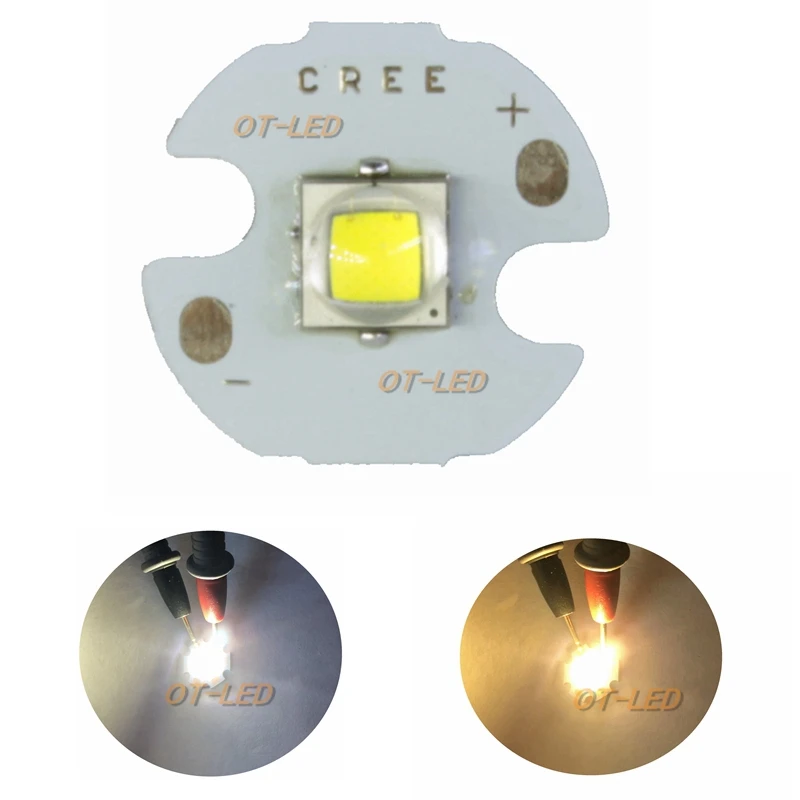 10 шт. светодиод CREE XM L2 XML2 LED T6 U2 Вт белый нейтральный светодиодный теплый