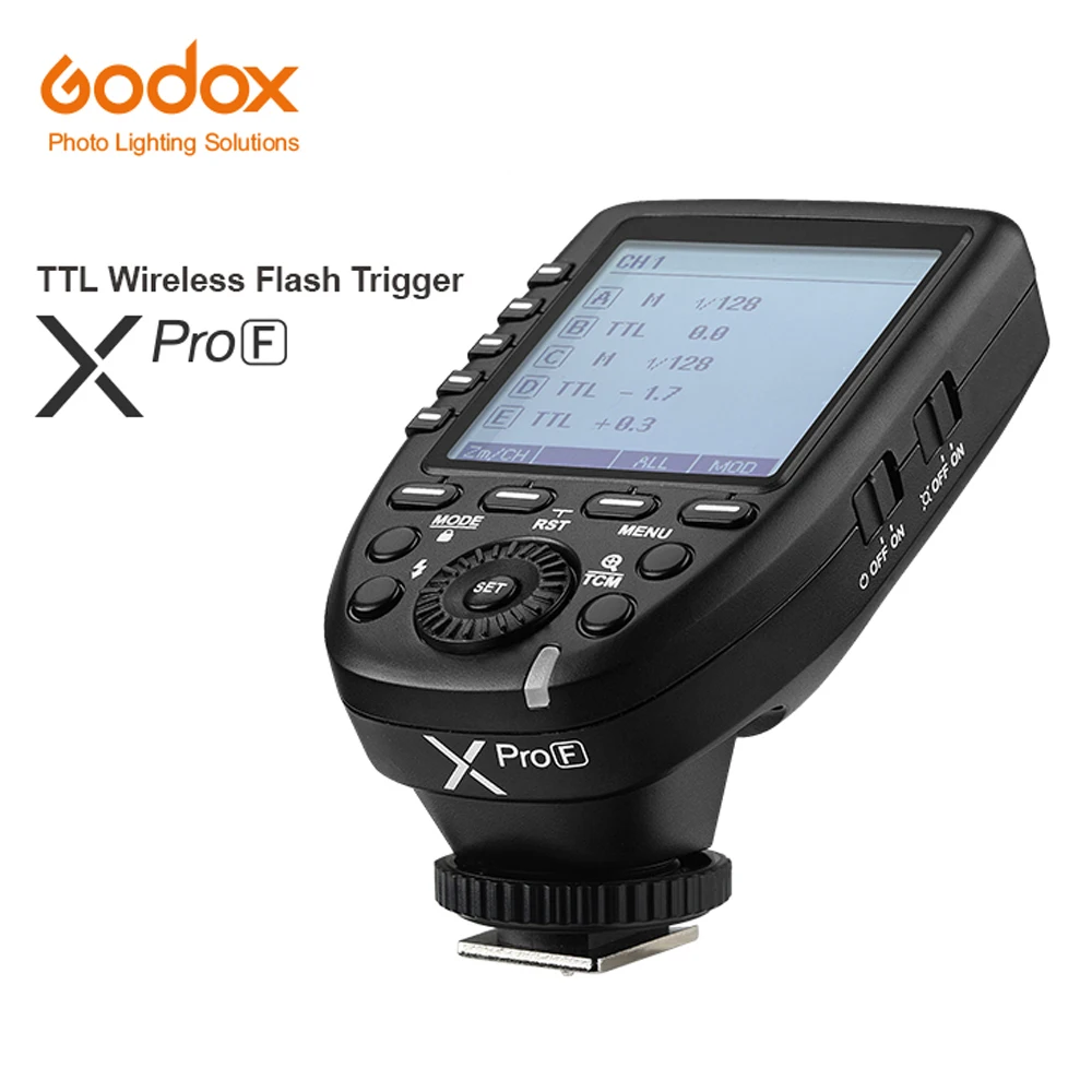 Godox XPro F 2 4G TTL Беспроводная Высокоскоростная синхронизация 1/8000s флэш передатчик X