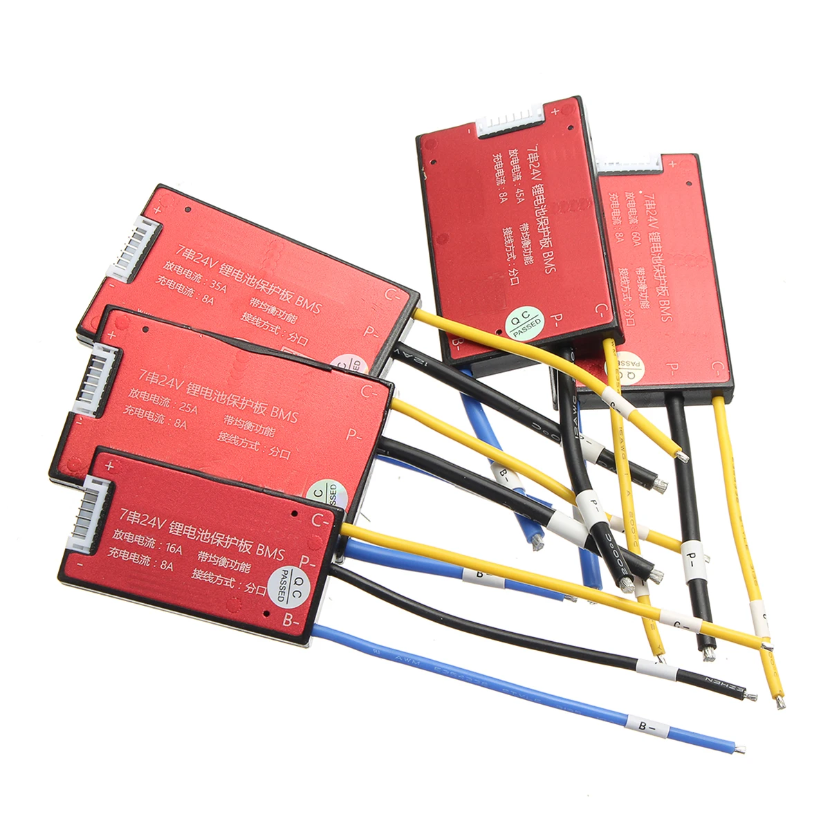 16 V/25A/35A/45A/60A 7S 18650 литий ионный Литий полимерный аккумулятор BMS PCB PCM плата защиты