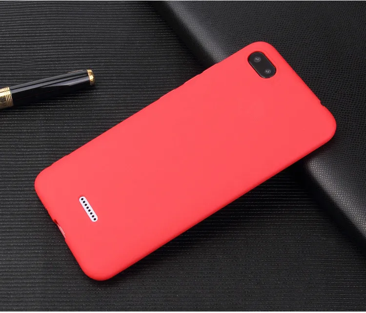 Чехол для Xiaomi Redmi 6a роскошный тонкий мягкий силиконовый чехол прозрачный из ТПУ