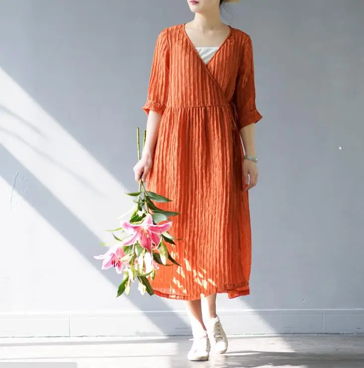 2017 Оригинальное сказочное платье из хлопка и льна в стиле ретро женские платья