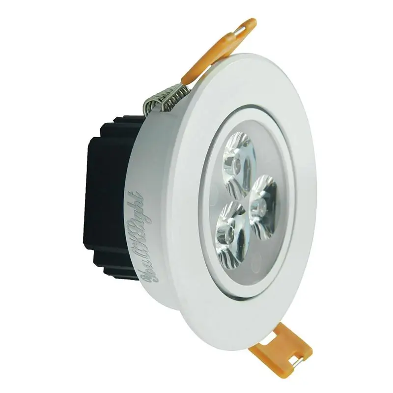 3W AC 100 240V 450LM 3000K светодиодный потолочный светильник лампа (теплый