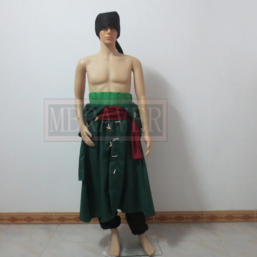 Бесплатная доставка один костюм ророноа Зоро для косплея спустя два года все