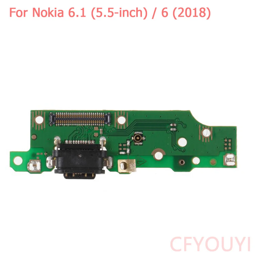 Для Nokia 6 1 (5 5-inch)/6 2018 USB-порт для зарядки док-станции плата гибкий кабель часть Plus X6 |