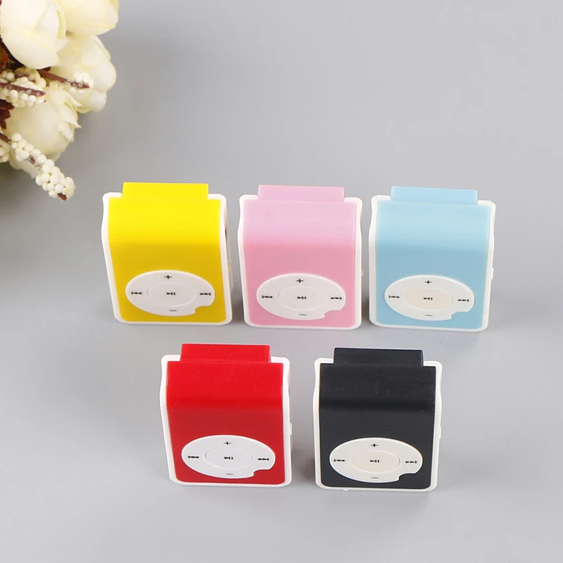 Портативный Micro SD TF карта музыкальный медиа mp3-плеер Hifi мини зажим металлический