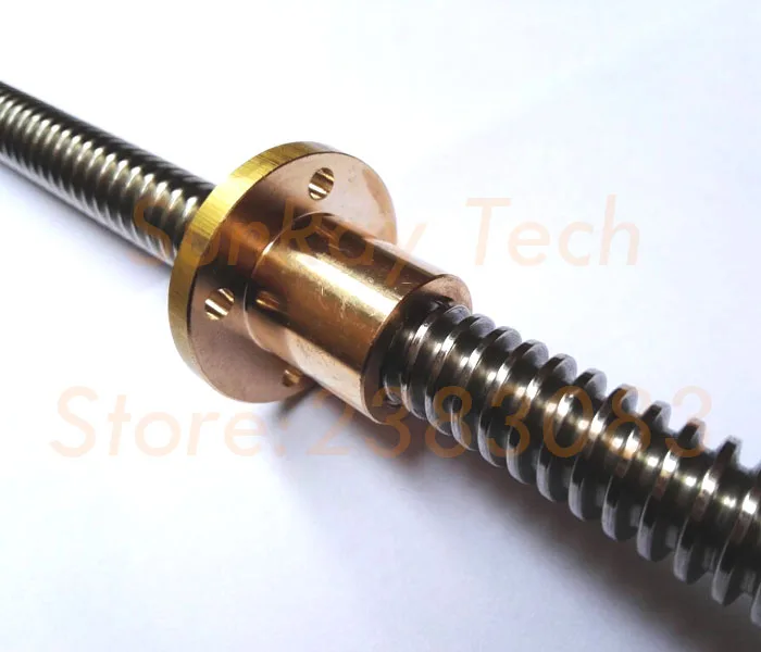 Lead screw TR16*4 stainless steel threaded rod 500mm length | Обустройство дома