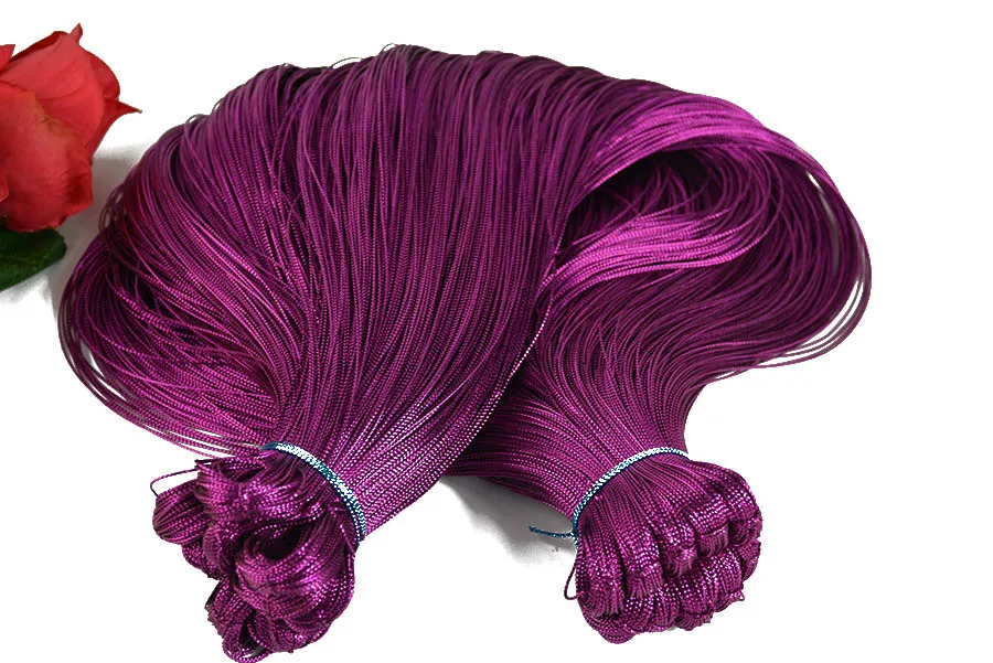 Разные цвета металлический шнур для обрезки неэластичный упаковки подарков