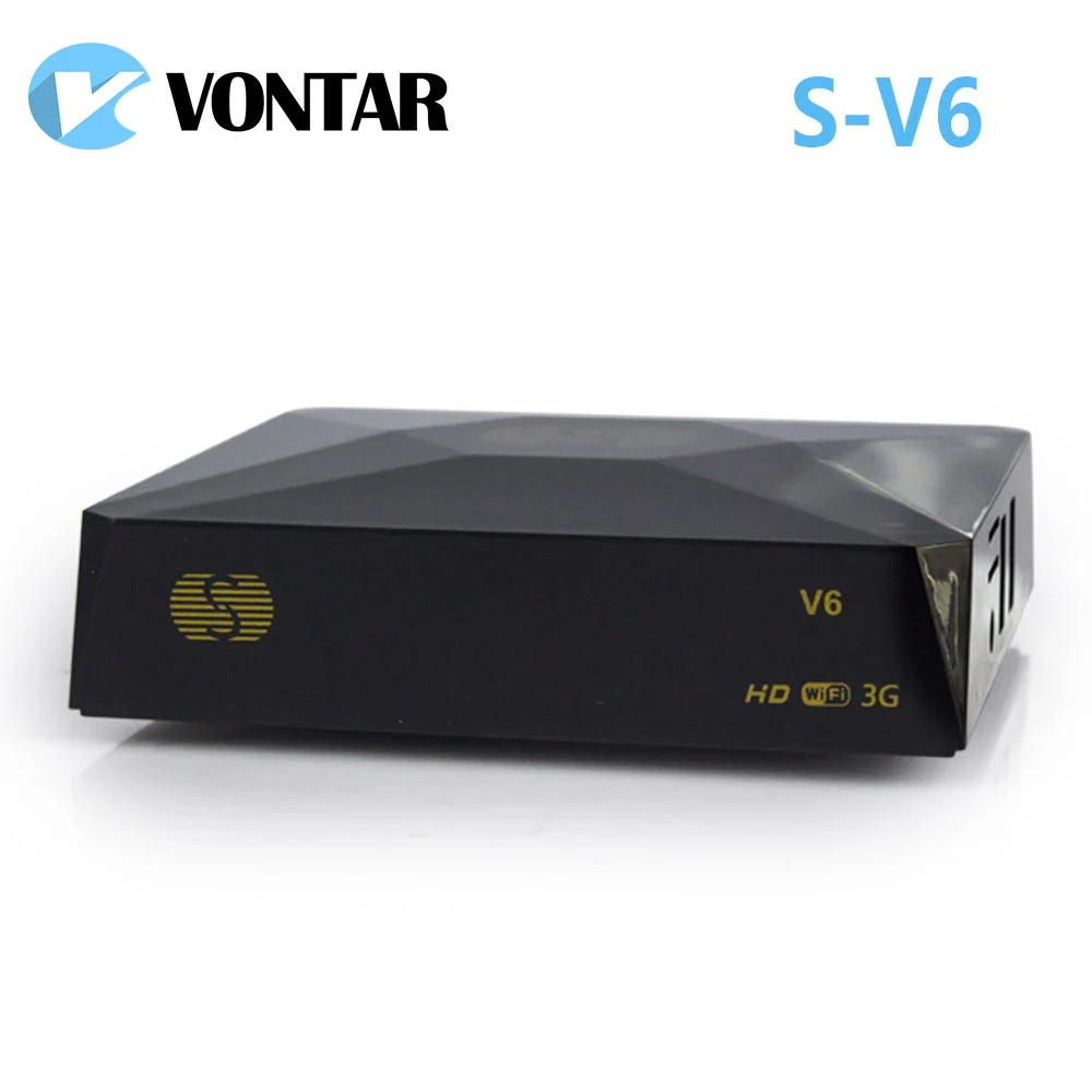 [Подлинный] 5 шт. Мини HD S V6 спутниковый ресивер поддержка совместного
