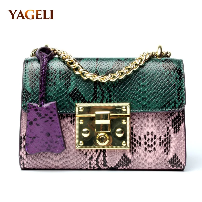 Женские сумки через плечо из 100% натуральной кожи дизайнерские дамские сумочки от