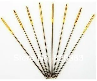 100 шт. иглы для швов хорошее качество отверстие золотистое используется в ткани