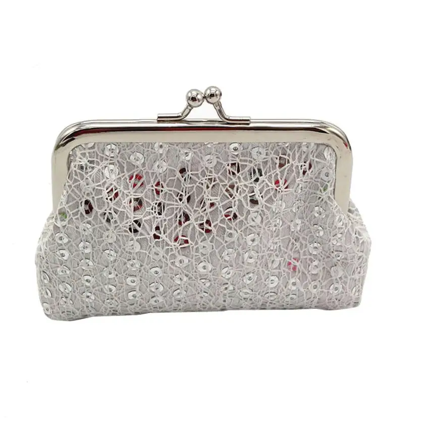 Новые женские кошельки женский маленький кошелек с блестками и застежкой