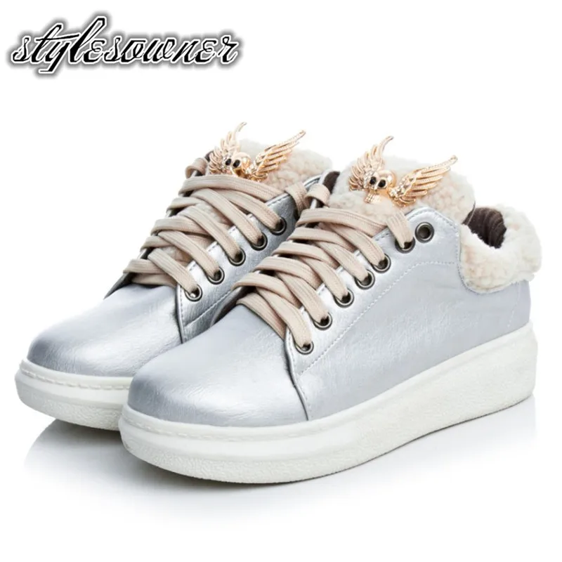 Stylesowner популярные женские повседневные кроссовки на плоской толстой подошве