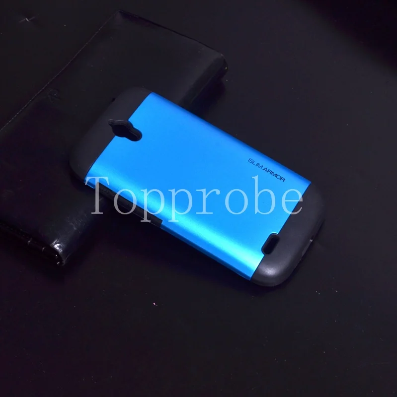 sky blue Тонкий защитный противоударный чехол для huawei G610 G610C G610S c8815, защитный силиконовый чехол 13 цветов с 1х пленкой - Цвет: sky blue