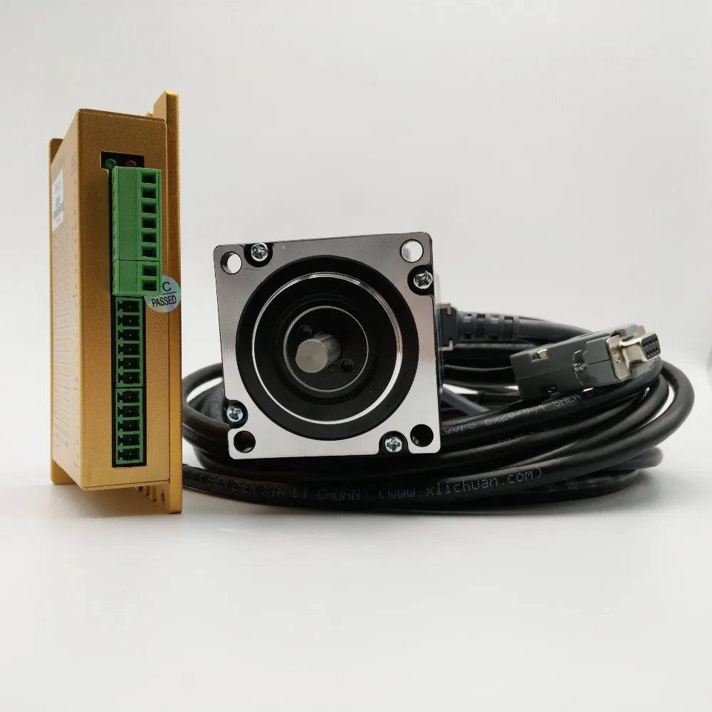 Фото NEMA23 57 мм 20 ~ 50VDC 3PH 3.5A 2NM оригинальный DSP закрытый цикл шаг двигателя привода NEMA23 57 мм 20 ~ 50VDC 3PH 3.5A 2NM оригинальный DSP закрытый цикл шаг двигателя привода