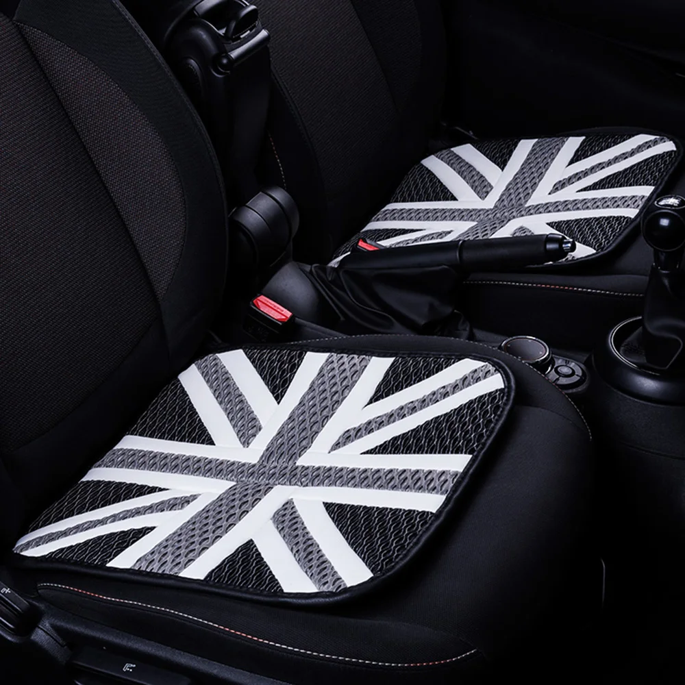 2pcs Ice Silk Car Seat Cushion Mat Pad Cover For All Mini Cooper Clubman F54 F55 F56 F57 R50 R53 R55 R56 R60 R61 F60 Countryman |