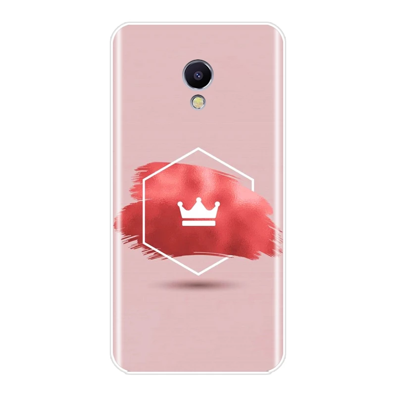 Задняя крышка для Meizu M2 M3 M3S M5 M5C M5S M6 M6S M6T Мягкий силиконовый чехол телефона с