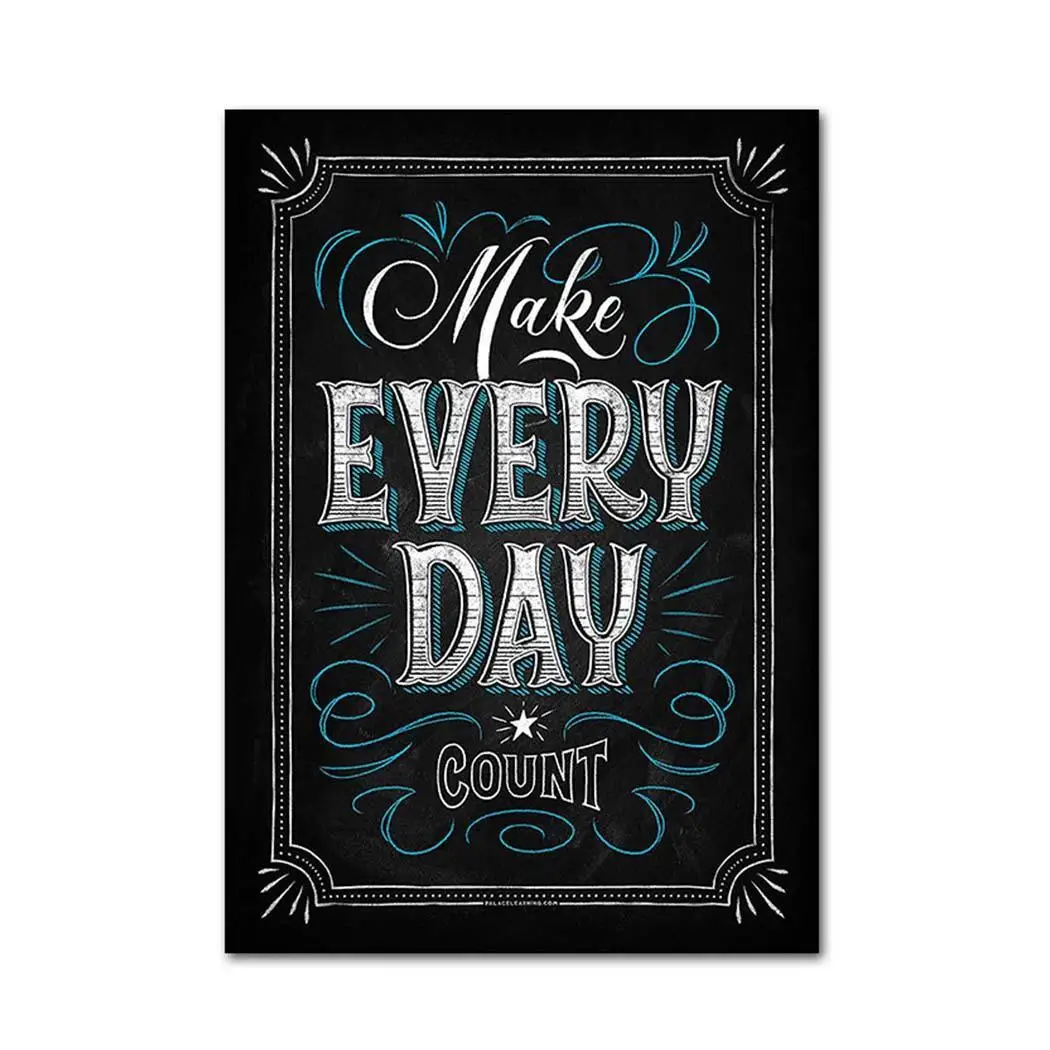 Новые английские буквы живопись мотивационный плакат для дома стены