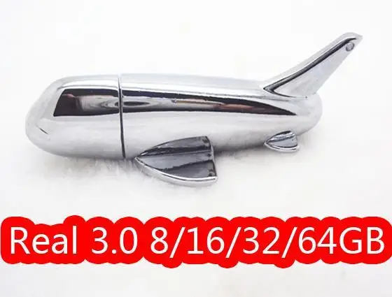 

USB-флеш-накопитель в форме самолета, 32/64/3,0 Гб
