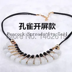 Бесплатная доставка разнообразный опал ожерелье из хрусталя такой же как и