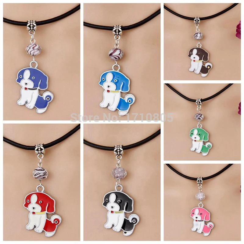 Лидер продаж 10 шт./лот капельная глазурь многоцветная собачья ловушка красные