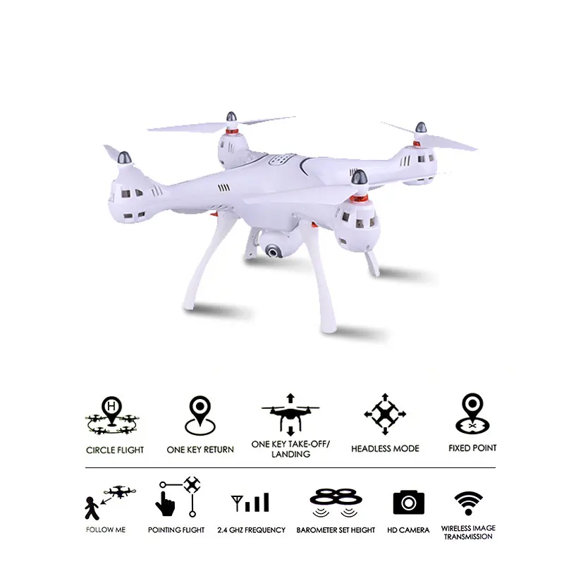 Оригинальный Дрон Syma X8PRO 2 4G 720P HD Wi Fi камера FPV RC с GPS в режиме реального времени