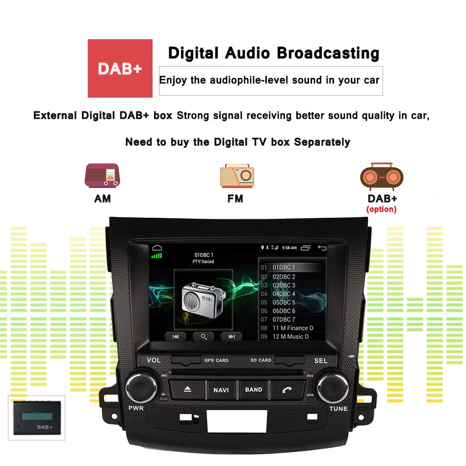 Автомагнитола 2 Din на android 10 0 для Mitsubishi Outlander 2005 2006 2007 2012 2013 с Gps навигацией|2 din car dvd|car